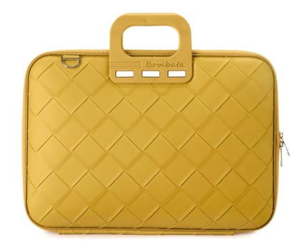 Torba na laptopa Bombata Intrecciato 15-16” Yellow